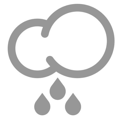 Heavy rain, rain, weather icon